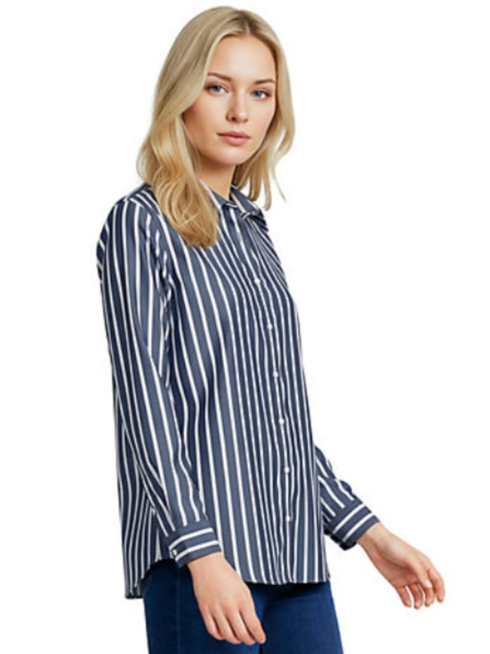 Lands End Button Down Top